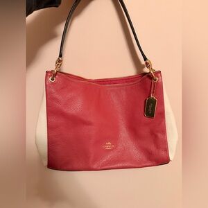 Coach Leather Shoulder Bag